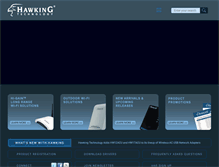 Tablet Screenshot of hawkingtech.com